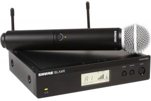BLX24RA/SM58 Shure - Bộ thu và phát kèm micro không dây cầm tay (kèm tai rack)