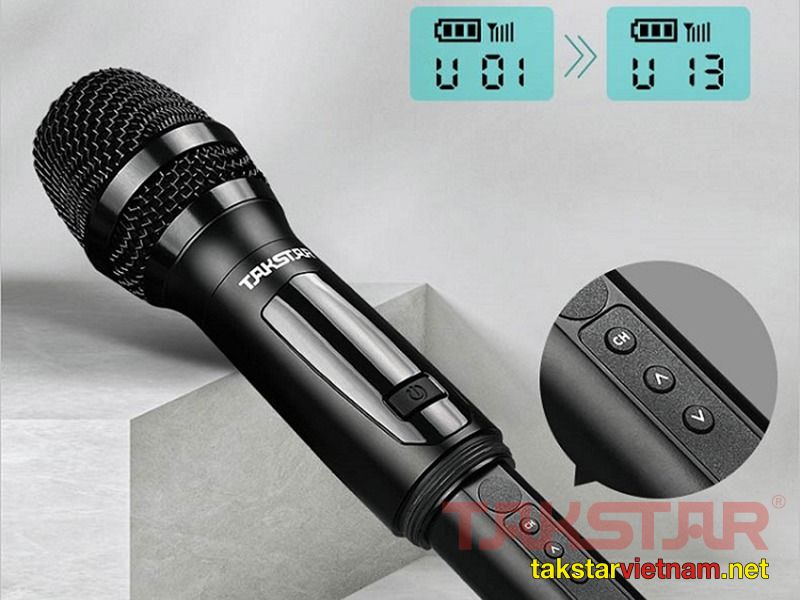 Takstar TS-K201 - 13 mức âm lượng điều chỉnh.jpg